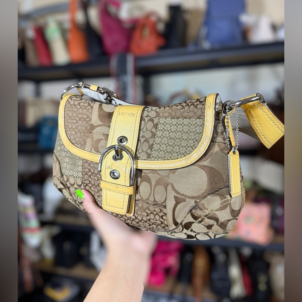 Coach Y2K Soho Flap Patchwork - image 2